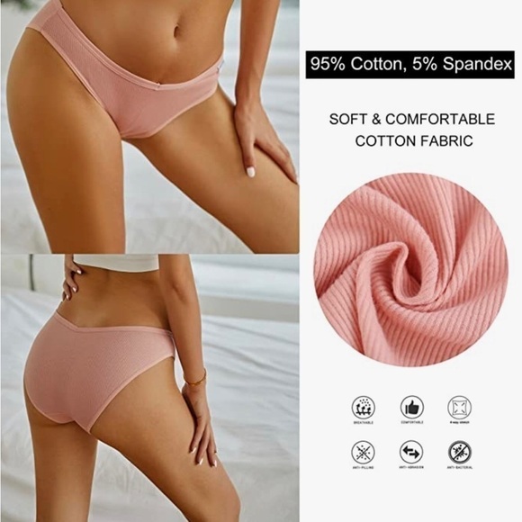 FINETOO~COMMODITY Small~Medium Panties 5 Pair NIP - Picture 1 of 5